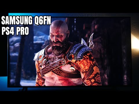 Samsung Q6FN PS4 PRO Gameplay with HDR vs SDR Test