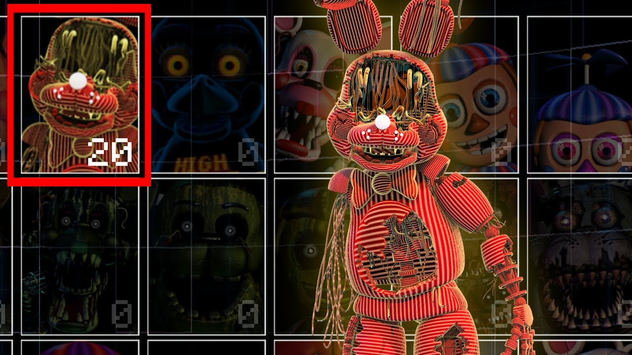 MonExt on Game Jolt: UCN Animatronic Select Screen Withered Toy Chica