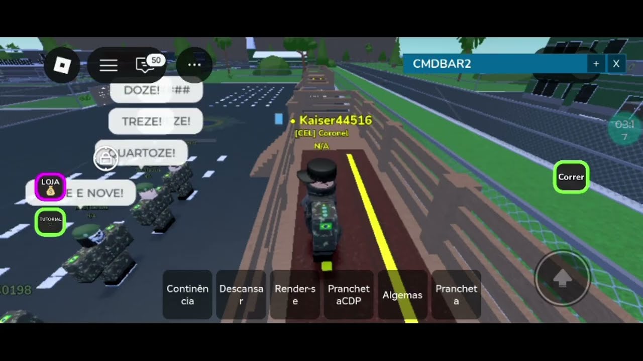 Treinamento físico no EB do Delta!