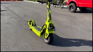 INSANE $10,000 Electric Scooter 80mph! Reaction Weped Sonic x