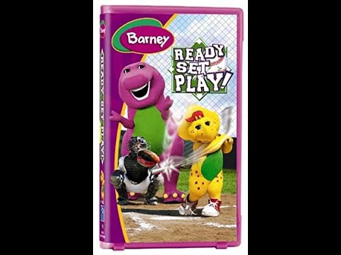 Barney Ready Set Play 04 Vhs Youtube
