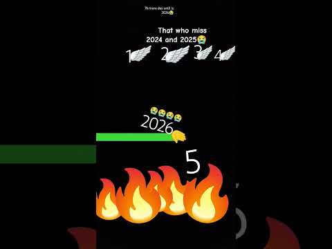 Who Miss 2025 And 2024 76 More Day Until It 2026 