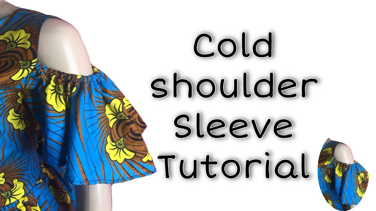 Cold Shoulder Sleeve Tutorial