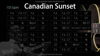 Canadian Sunset (Jazz/Bossa feel) - 155 bpm : Backing Track