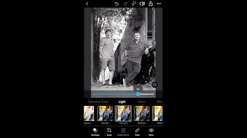 Black and White Conversions in Photoshop Express