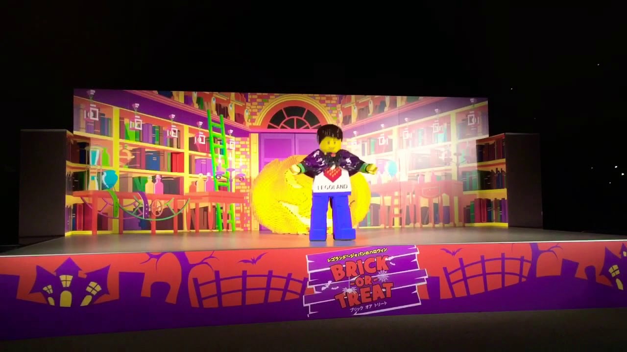 🎃LEGOLANDJAPAN🎃 HELLOWEEN2018 Special Night character Photo opportunity👻 legoland original song🎶