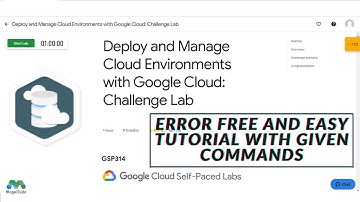 Deploy and Manage Cloud Environments with Google Cloud: Challenge Lab || Qwiklabs || GCP || GSP314