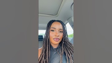 Car Seflies ft a halfup half down #locs #locstyles #locstylesforwomen #locjourney #hairstyleideas