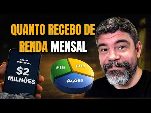 10 ANOS INVESTINDO quanto recebo de rendimento? Dá para se aposentar?