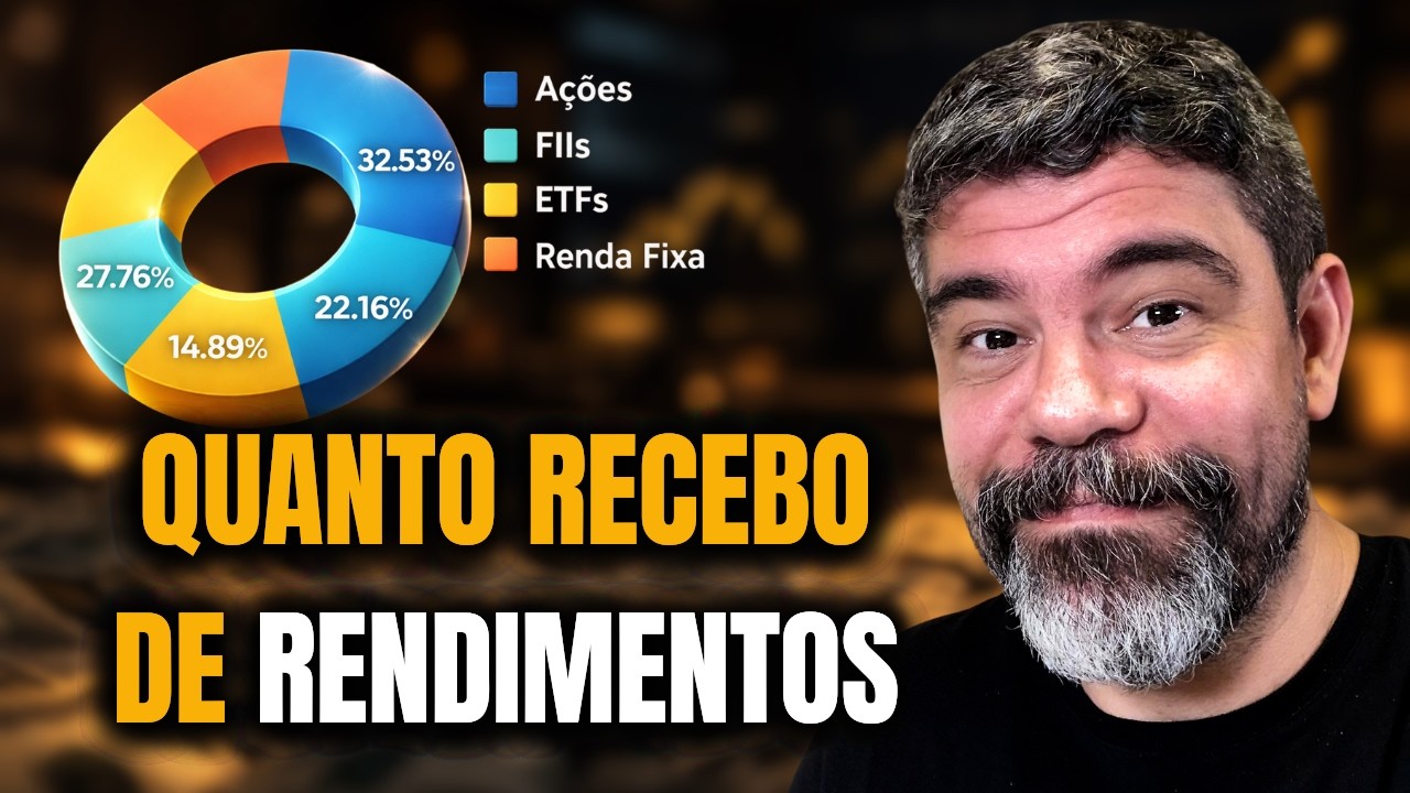 10 ANOS INVESTINDO quanto recebo de rendimento? Dá para se aposentar?