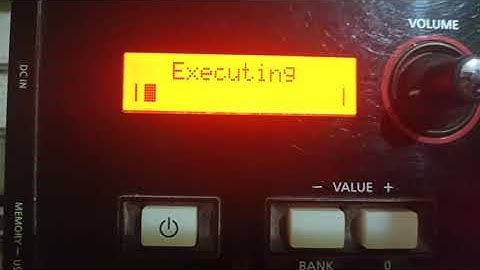 How to take backup // roland xps 10 keyboard// in hindi