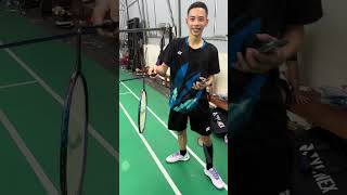Dã man gãy cả vợt #shorts #caulongbocondua