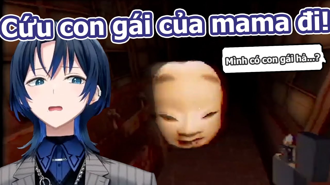 [Hololive Vietsub] Ao-chan làm cho mẹ mình quên mất mình là con gái!