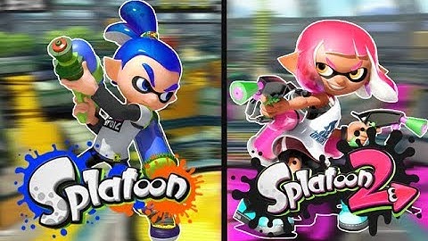 Kelp Dome: Splatoon 2 vs. Splatoon 1 // Graphics Comparison