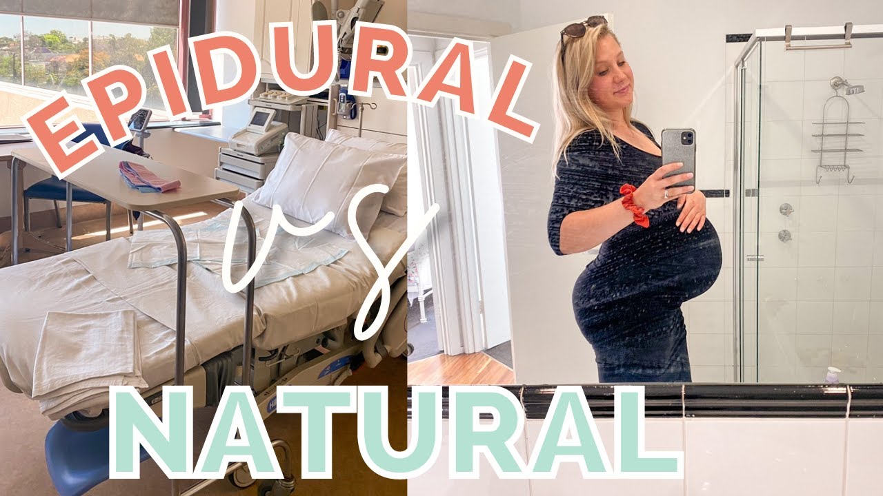 Difference between an Epidural and an Unmedicated Birth 🇦🇺 🇿🇦 
