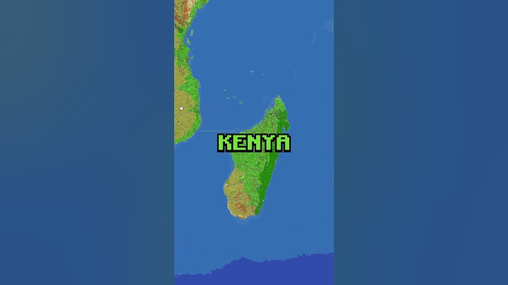 TOP 10 Countries on this Minecraft Earth Server...