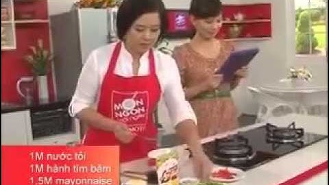 Hướng dẫn làm món bò né hoa thiên lý