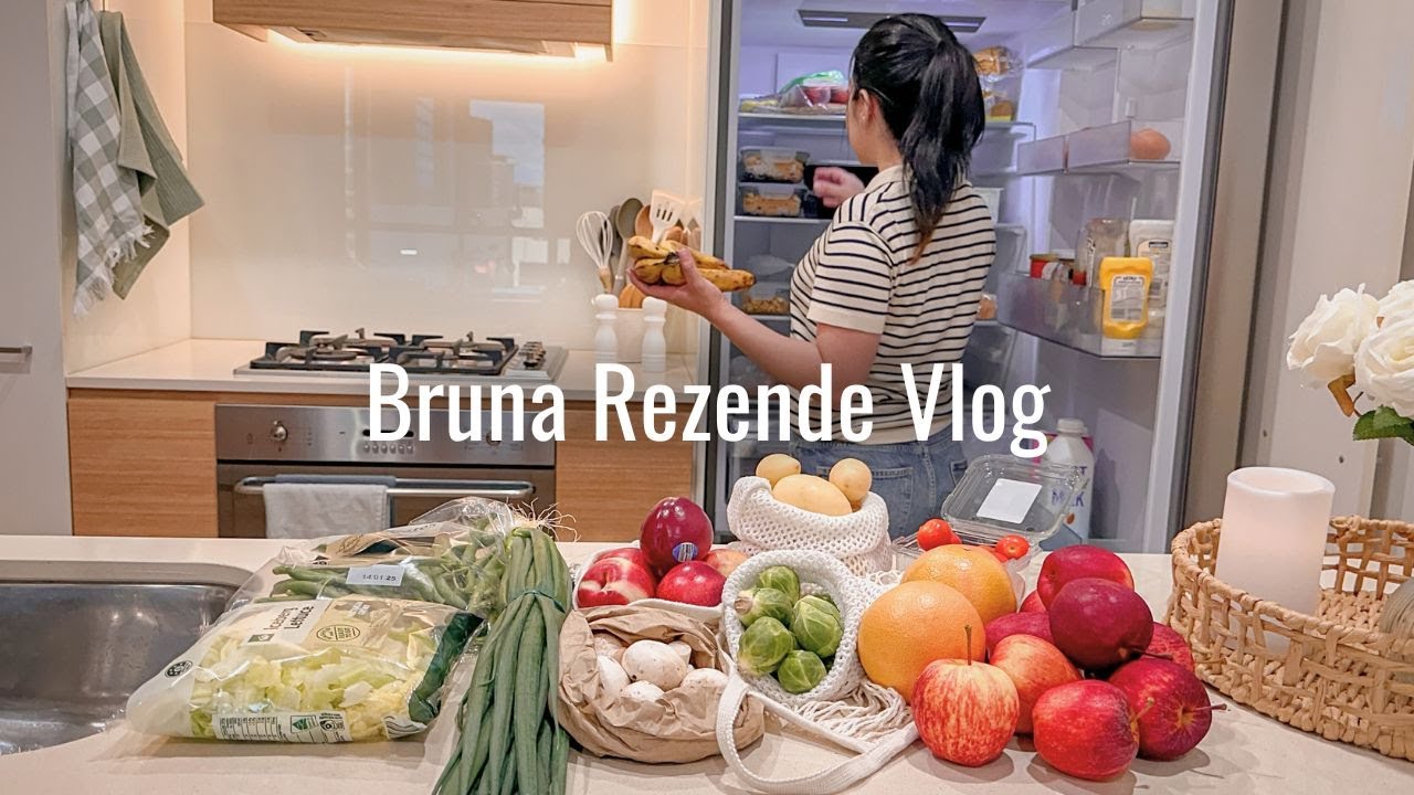 Indo ao Mercado e Preparando Receitas Saudáveis 🍓 | Vlog de Rotina | Como Organizo Meu Dia