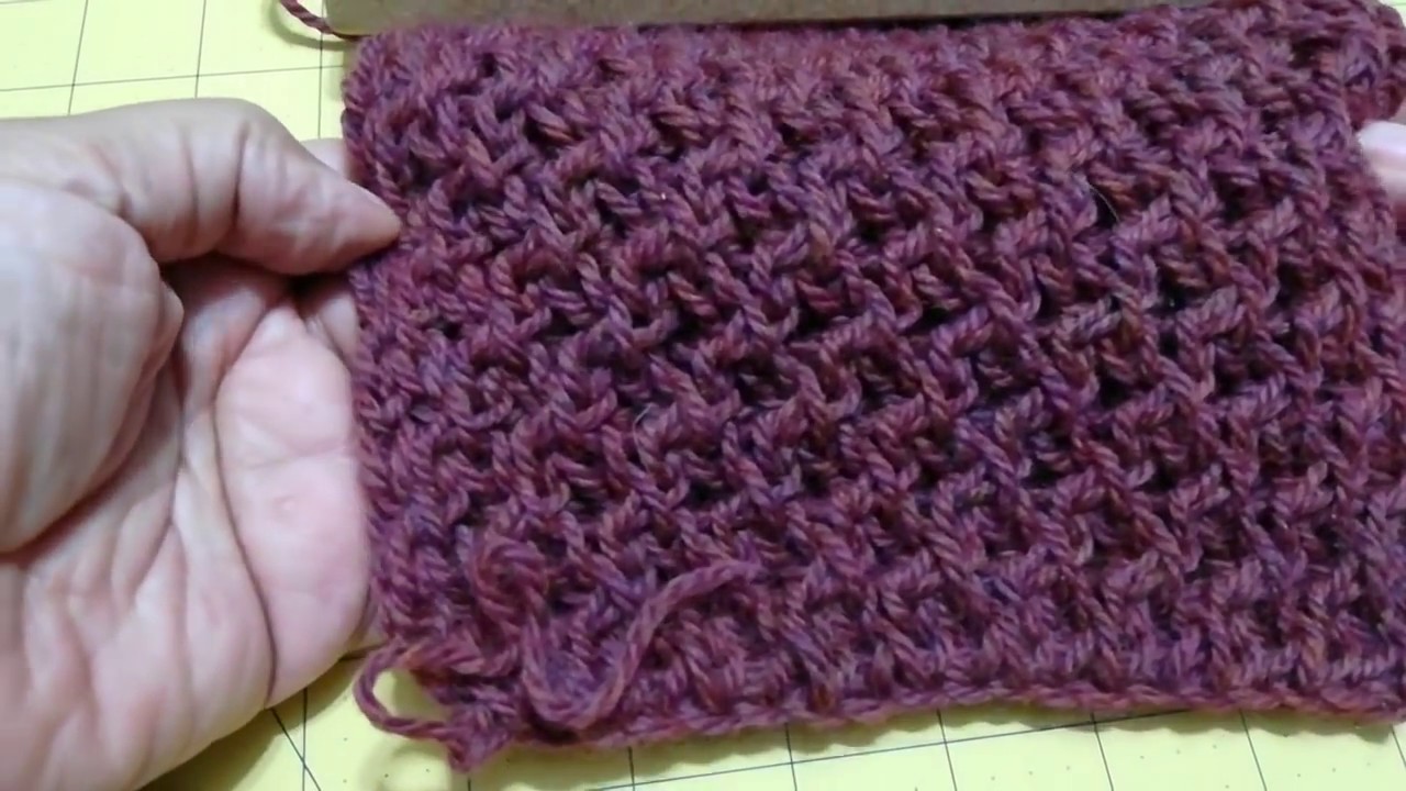 [Original de Norelizz] Punto torzal para telar Reversible