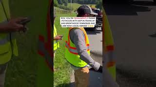 THE POTHOLE REPAIR THAT LASTS THROUGH PLOWS, SWEEPERS, and WEATHER. Americanroadpatch.com #potholes