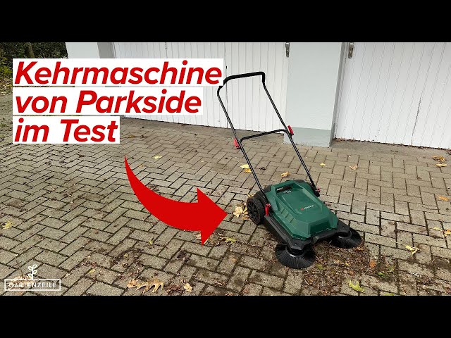 Parkside Kehrmaschine im Test! Was taugt die Kehrmaschine PKM 24 A1 von  LIDL? - YouTube