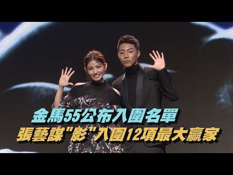 金馬55公布入圍名單 張藝謀"影"入圍12項成最大贏家