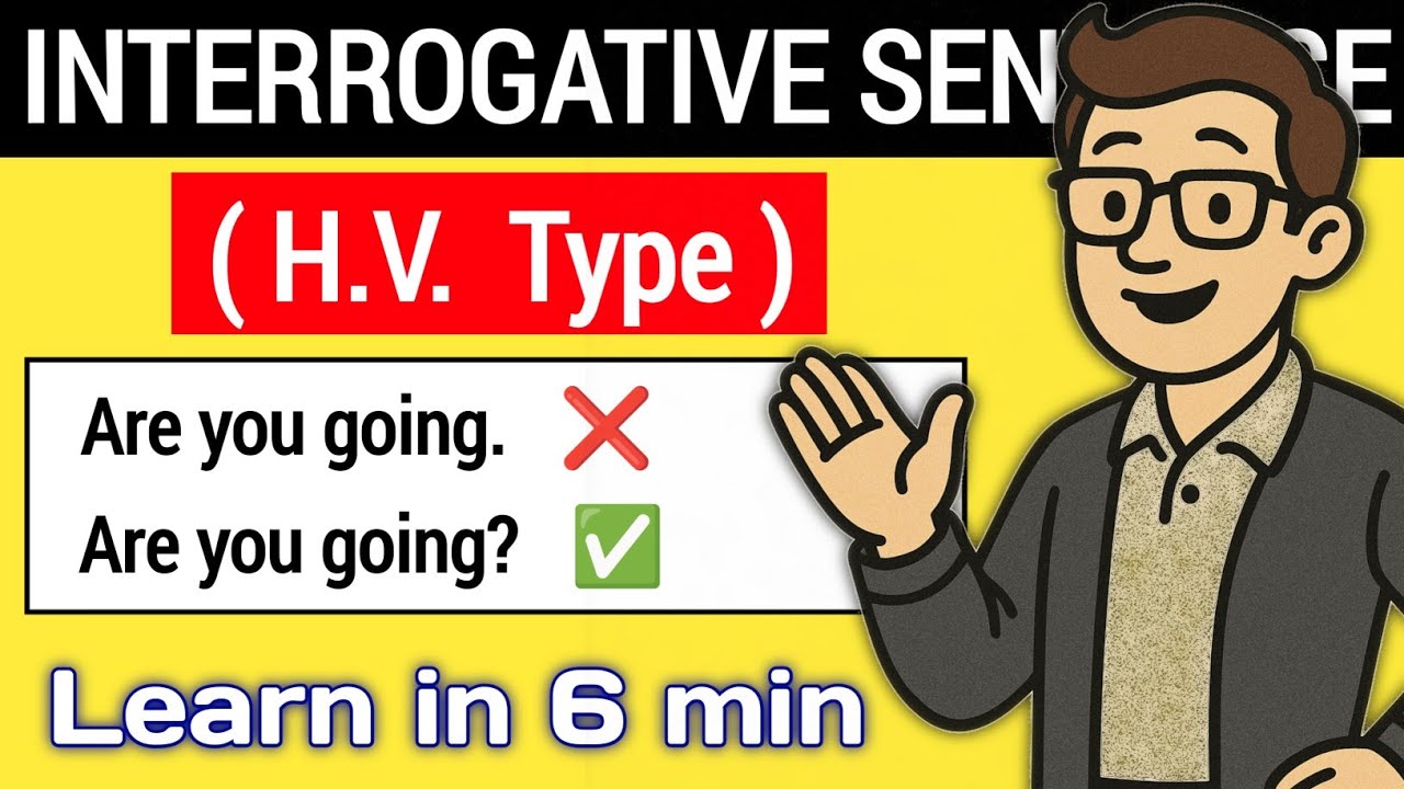 Present Continuous Tense | Interrogative Sentences ( h.v. type ) learn ...