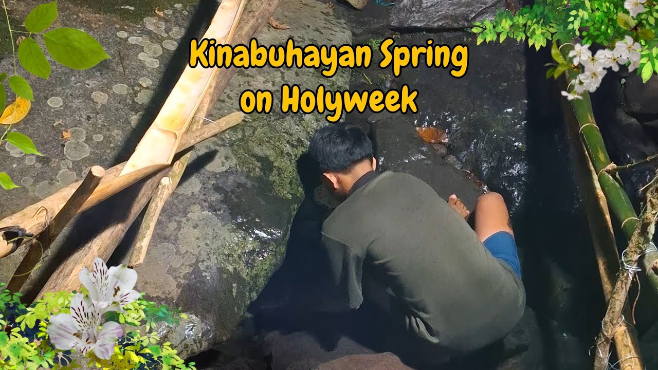 Linabuhayan Spring Minivlog: Kinabuhayan Holy Week Galanight dine sa aming Nayon ...