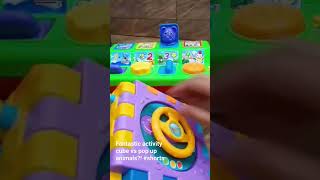 Fantastic activity cube vs pop up animals?! #shorts