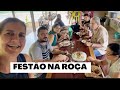 FELIZ NATAL 🎄 FAMÍLIA TODA REUNIDA AQUI EM CASA - COMUNHÃO E MUITA FARTURA 🙌SER DA ROÇA -FRAN ADOR