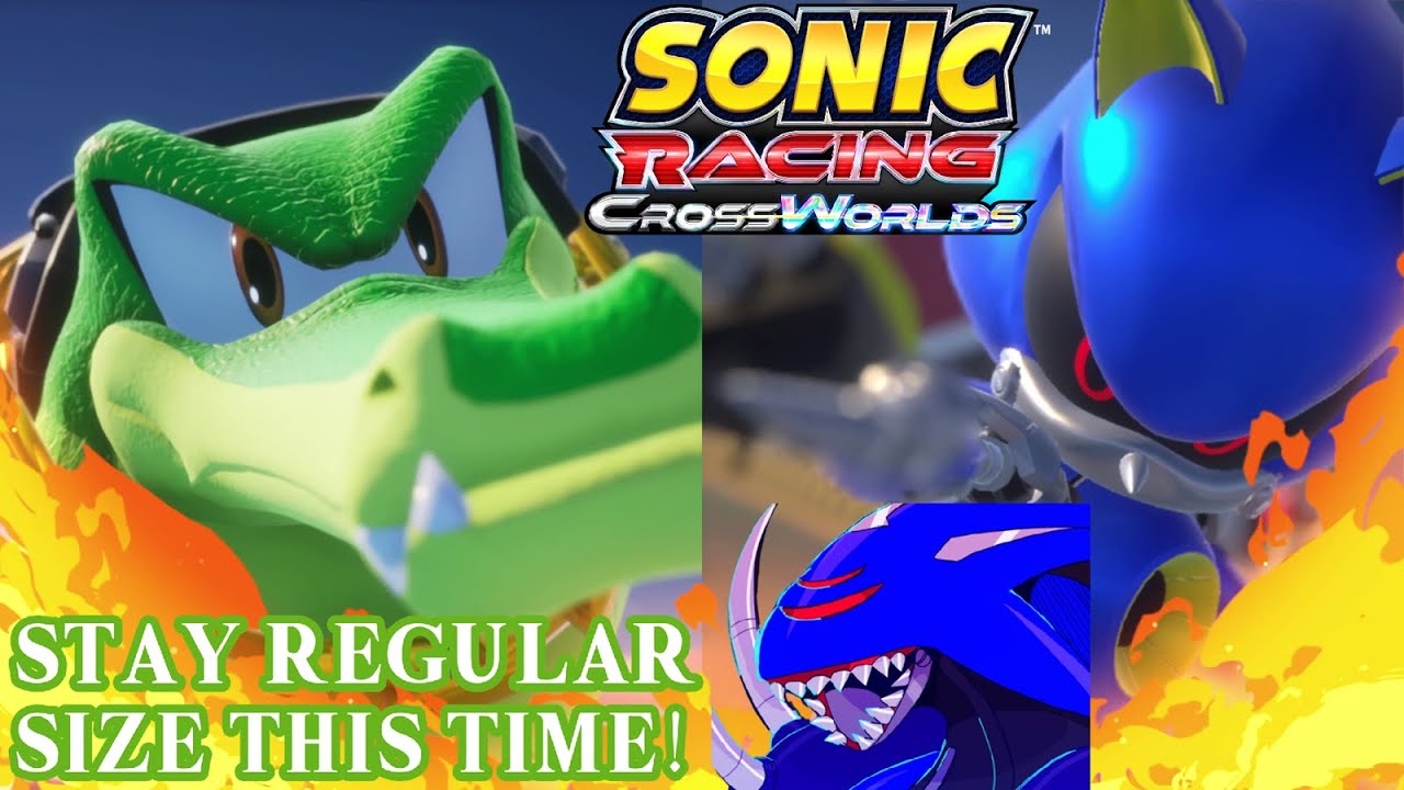 Sonic Racing: CrossWorlds All Metal Sonic Rival Interactions