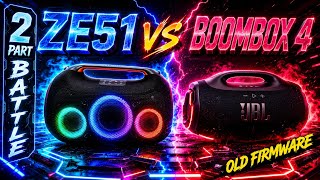 ZEALOT ZE51 VS JBL BOOMBOX 4 (OLD FIRMWARE VERSION) 🫨🫨🫨 