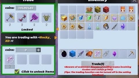 PROOF TRADE (1)HOW TO GET RICH TRADE SYSTEM IN BLOCKMAN GO SKYBLOCK #blockmango