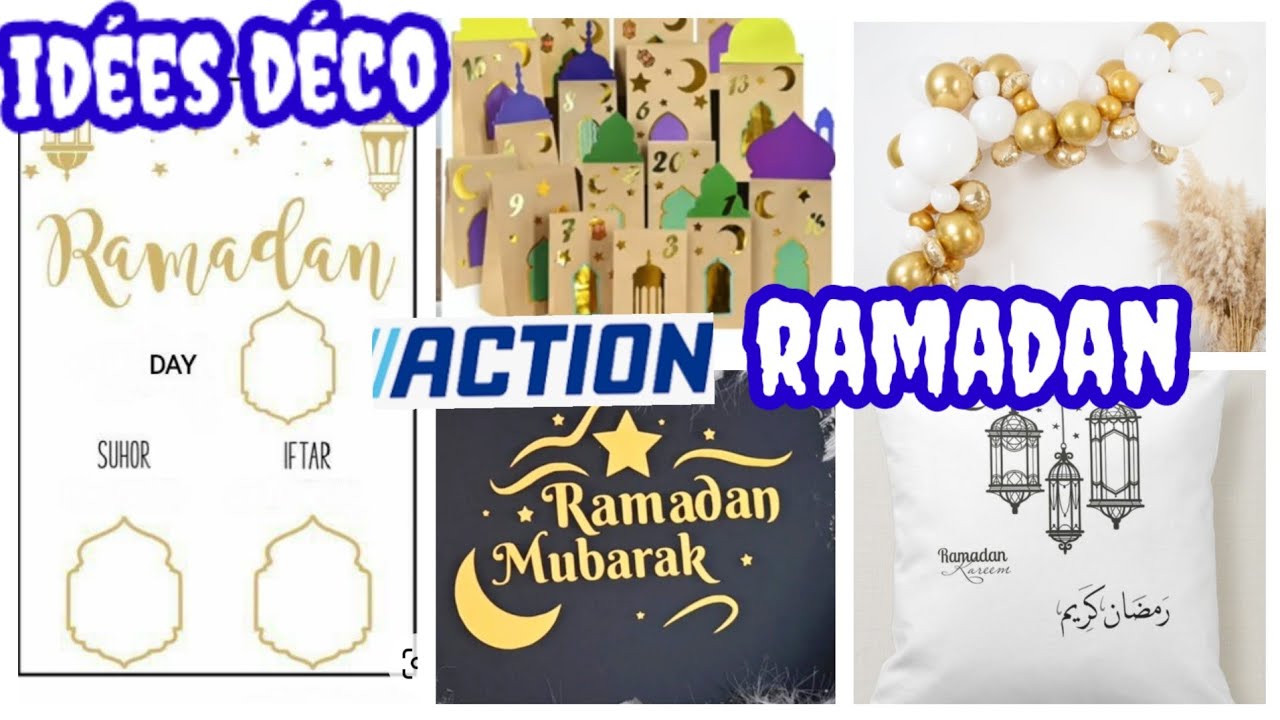 ACTION🌟IDÉES DÉCO RAMADAN 2023 DIY 15.03.23 PARTIE2 #action #décoramadan # ramadan #MARORIENT #diy 