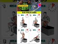 These are the top 4 abs exercises ❤️🔥😍#gym #fitness #exercise #abs #viralshort #shorts #viral #short