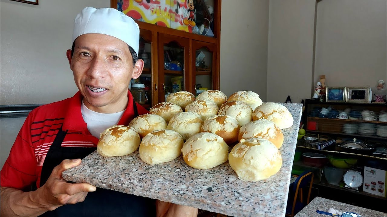 Pan con Nieve de Volcán, Pan Chimborazo (con el toque de Luis) Ecuador