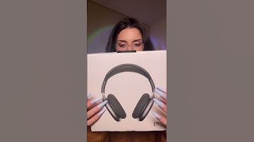 ASMR f@ke AirPods Max unboxing 👁️👄💗 #shorts #asmr #short