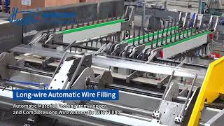 Hwashi Fully Automatic Multi Head Welding Machine for Wire Mesh