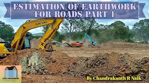 Estimation Of Road Part 1 with Examples