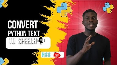 How to Convert Text to Speech in Python | Beginner Tutorial 🔊🐍