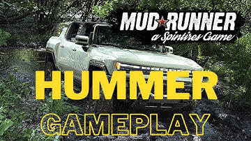 Spintires: Mudrunner -Hummer full Gameplay#video #spintires #Mudrunner 🔥🔥 #Part4 #Ryzen5 3400 vega11