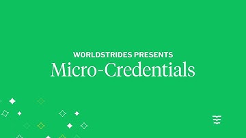 Micro-Credentials by WorldStrides