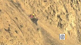 Celebrity Dramatic cliff rescue caught on tape Wealth