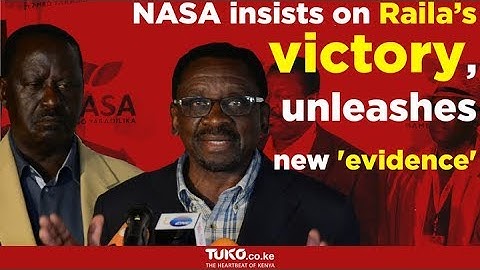 NASA now claims to have evidence of Raila