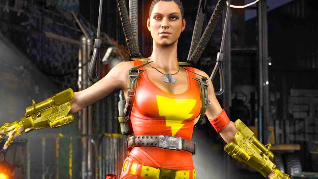 Mortal Kombat XL - All Klassic Fatalities on Mary Marvel Jacqui Briggs Costume Mod 4K Gameplay Mods