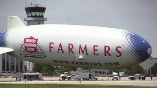 Farmers Zeppelin at the Dupage County Airport
