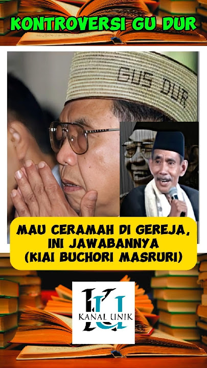 Download lagu Kenapa Gus Dur Mau Ceramah di Gereja ?  | KH Bukhori Masruri #gusdur #humorgusdur