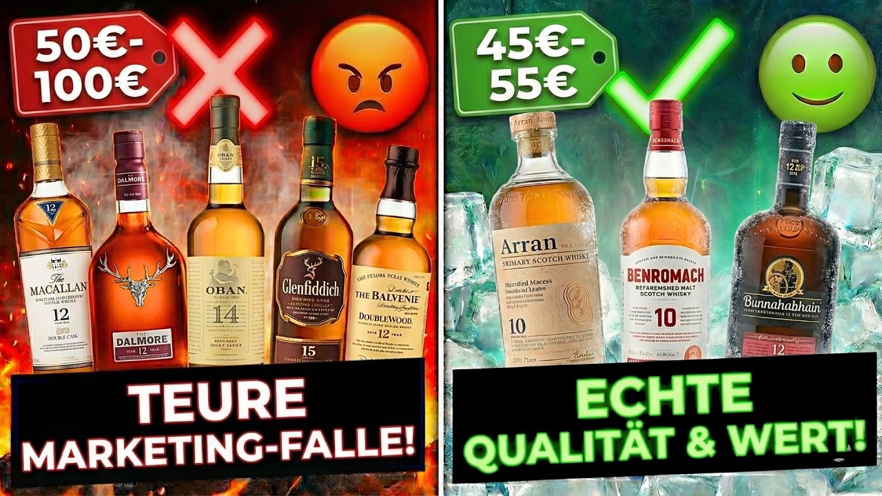 5 überteuerte Single Malts in Deutschland – und 3 ehrliche Alternativen unter 50€