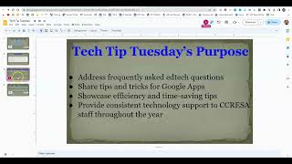 Tech Tip Tuesday - How to Follow a Collaborator in Google Slides