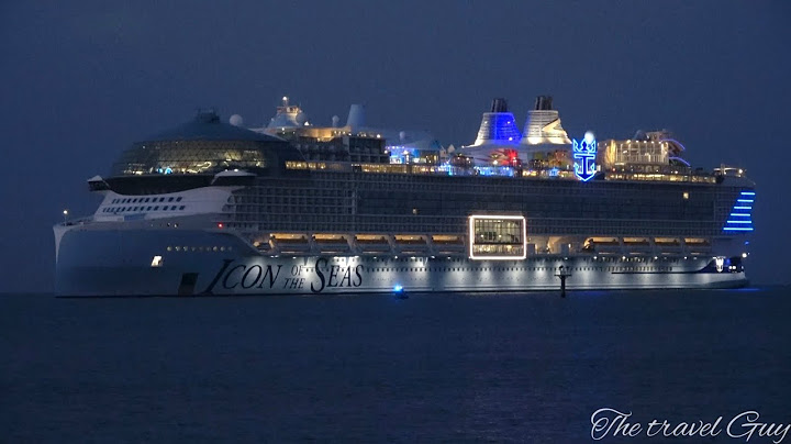 (4K) Icon of the Seas Arrival to Port of Ponce on 6/11/25!!!